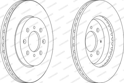 WGR16101 WAGNER Тормозной диск