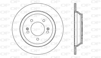 BDA273110 OPEN PARTS Тормозной диск