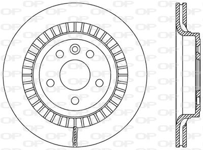 BDR252020 OPEN PARTS Тормозной диск