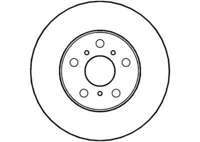 NBD548 NATIONAL Тормозной диск