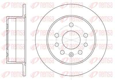 653200 REMSA Тормозной диск