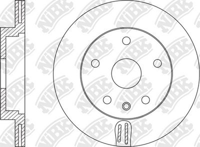 RN1538 NiBK Тормозной диск