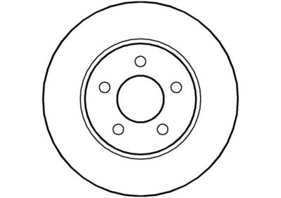 NBD879 NATIONAL Тормозной диск
