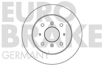 5815204011 EUROBRAKE Тормозной диск