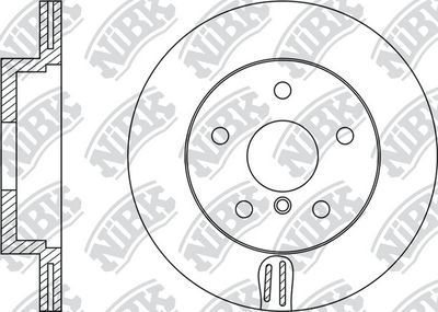 RN1246 NiBK Тормозной диск