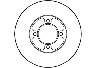 NBD611 NATIONAL Тормозной диск