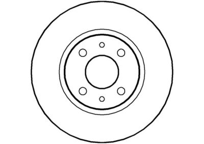 NBD189 NATIONAL Тормозной диск