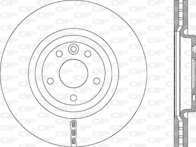 BDR288320 OPEN PARTS Тормозной диск