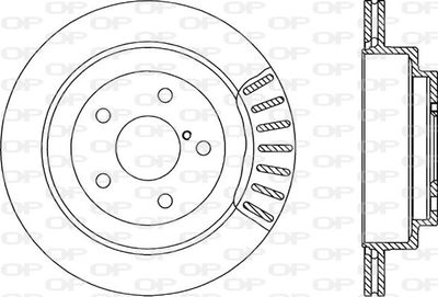 BDR149420 OPEN PARTS Тормозной диск