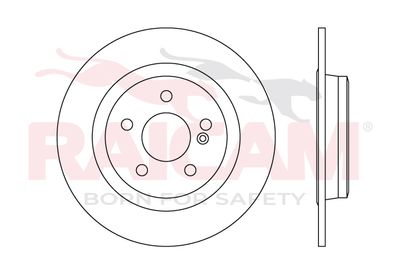 RD01505 RAICAM Тормозной диск
