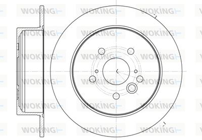 D6108900 WOKING Тормозной диск