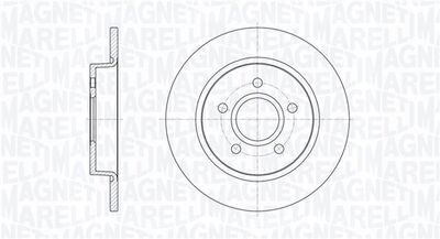 361302040103 MAGNETI MARELLI Тормозной диск
