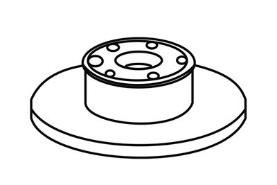 340589 WXQP Тормозной диск