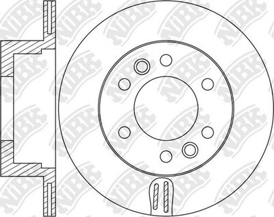 RN1656 NiBK Тормозной диск