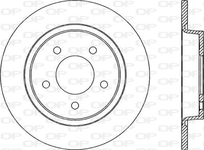 BDA203110 OPEN PARTS Тормозной диск