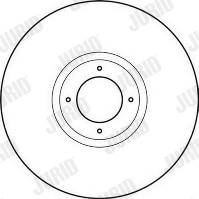 561623JC JURID Тормозной диск