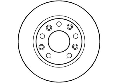 NBD483 NATIONAL Тормозной диск