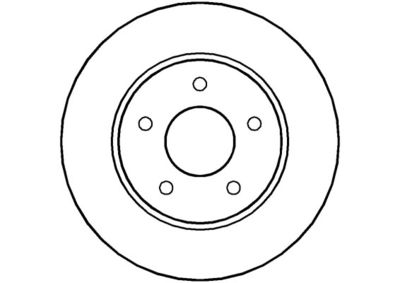 NBD894 NATIONAL Тормозной диск