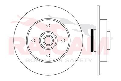 RD01542 RAICAM Тормозной диск