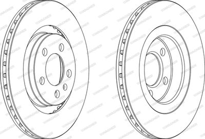 WGR09281 WAGNER Тормозной диск
