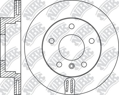 RN1963 NiBK Тормозной диск