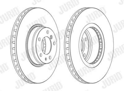 562091J JURID Тормозной диск