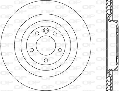 BDR279320 OPEN PARTS Тормозной диск