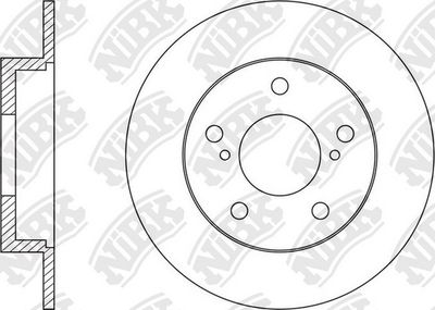 RN1583 NiBK Тормозной диск