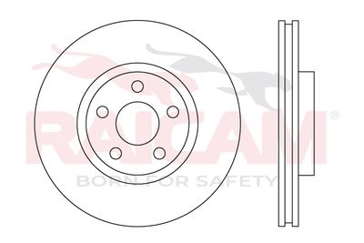 RD01537 RAICAM Тормозной диск