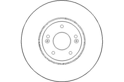 NBD1542 NATIONAL Тормозной диск