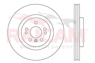 RD01520 RAICAM Тормозной диск