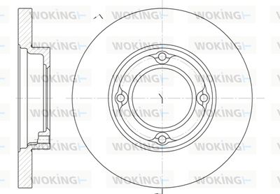 D677000 WOKING Тормозной диск