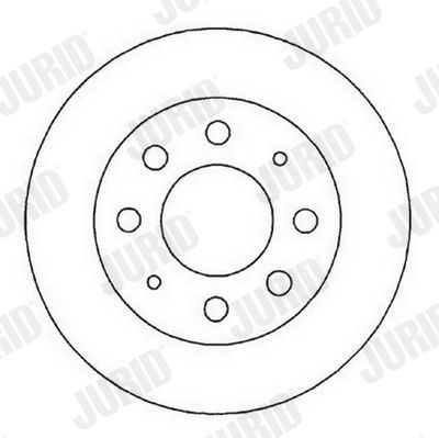 561824JC JURID Тормозной диск