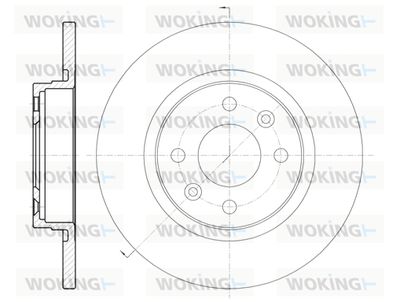 D680900 WOKING Тормозной диск