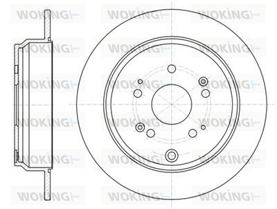 D6117400 WOKING Тормозной диск