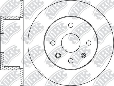 RN1286 NiBK Тормозной диск