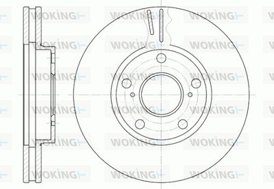 D684210 WOKING Тормозной диск