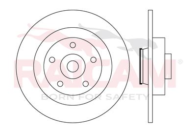 RD01543 RAICAM Тормозной диск