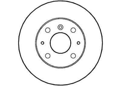 NBD214 NATIONAL Тормозной диск