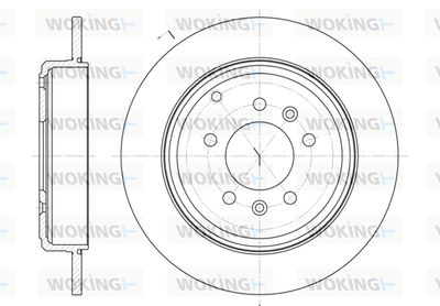 D669200 WOKING Тормозной диск