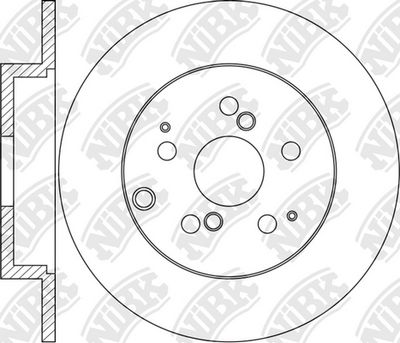 RN1414 NiBK Тормозной диск