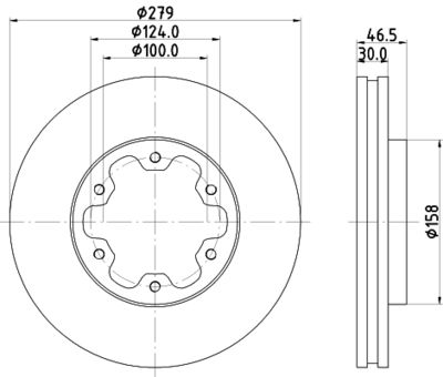 ND2037K NISSHINBO Тормозной диск