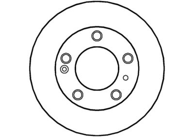 NBD332 NATIONAL Тормозной диск