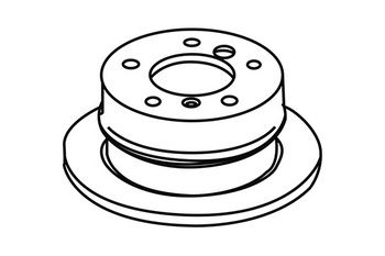 140173 WXQP Тормозной диск