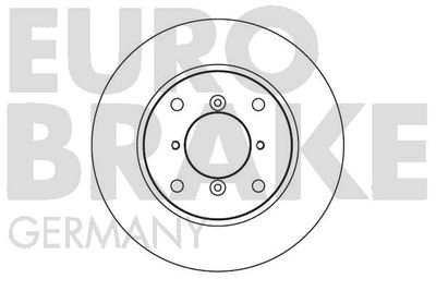 5815205204 EUROBRAKE Тормозной диск