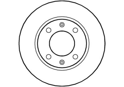 NBD198 NATIONAL Тормозной диск