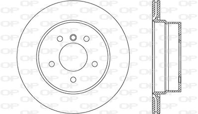 BDR275820 OPEN PARTS Тормозной диск