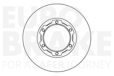 5815203399 EUROBRAKE Тормозной диск