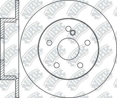 RN1708 NiBK Тормозной диск