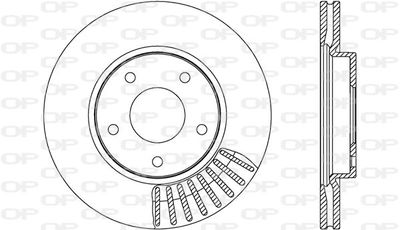 BDR264620 OPEN PARTS Тормозной диск